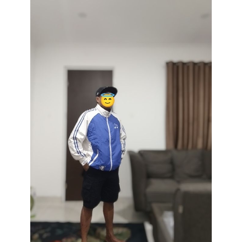 JAKET WINDBREAKER KIKO/DOUBLE LAYER/BAHAN TEBAL
