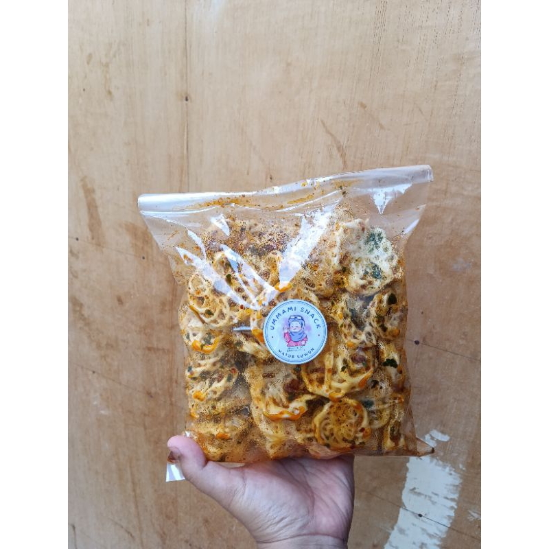 

250gr Cemilan Krupuk Rafael Basreng stik Otak-otak Basreng mini Milung DLL Makanan Ringan Ummamisnack