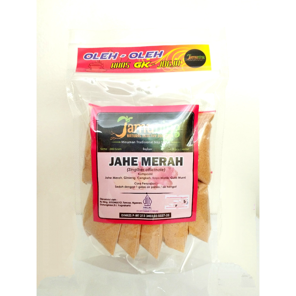 

Jamuning Jahe Merah Instan (10sct)