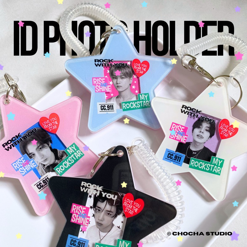 [DEFFECT SALE] ROCKSTAR ID PHOTO HOLDER