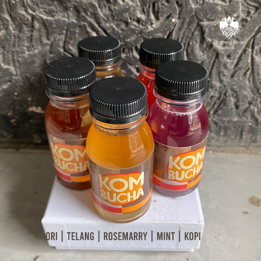 

Paket Lengkap isi 5 Rasa (65ml x 5) Teh Seduh Kombucha Minuman Fermentasi Untuk Kesehatan Kulit dan Usus