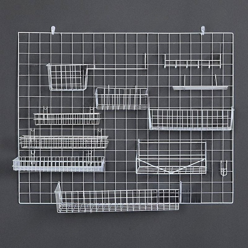 BmRh GRID WALL JARING RAM KAWAT BESI DINDING 95x45 CM / GANTUNGAN ACCESORIES DAN MASKER Kawat Ram 95
