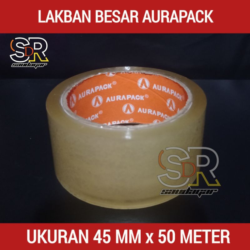 

Lakban Bening Besar ukuran 45mm x 50meter