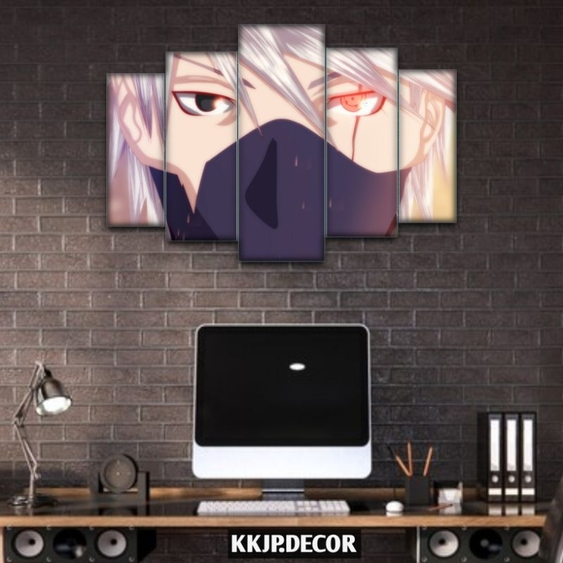 1SET HIASAN DINDING/POSTER ANIME HATAKE KAKASHI