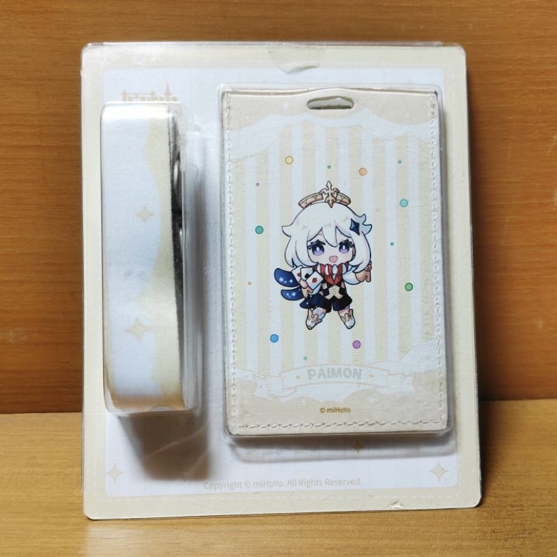 

Preloved - Paimon, Photocard/ID card holder/Lanyard official Hoyofest Genshin Impact