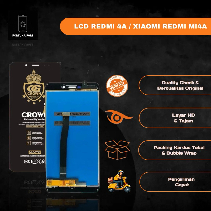 LCD REDMI 4A / LCD TOUCHSCREEN FULLSET XIAOMI REDMI MI4A REDMI 4A COMPLETE ORI