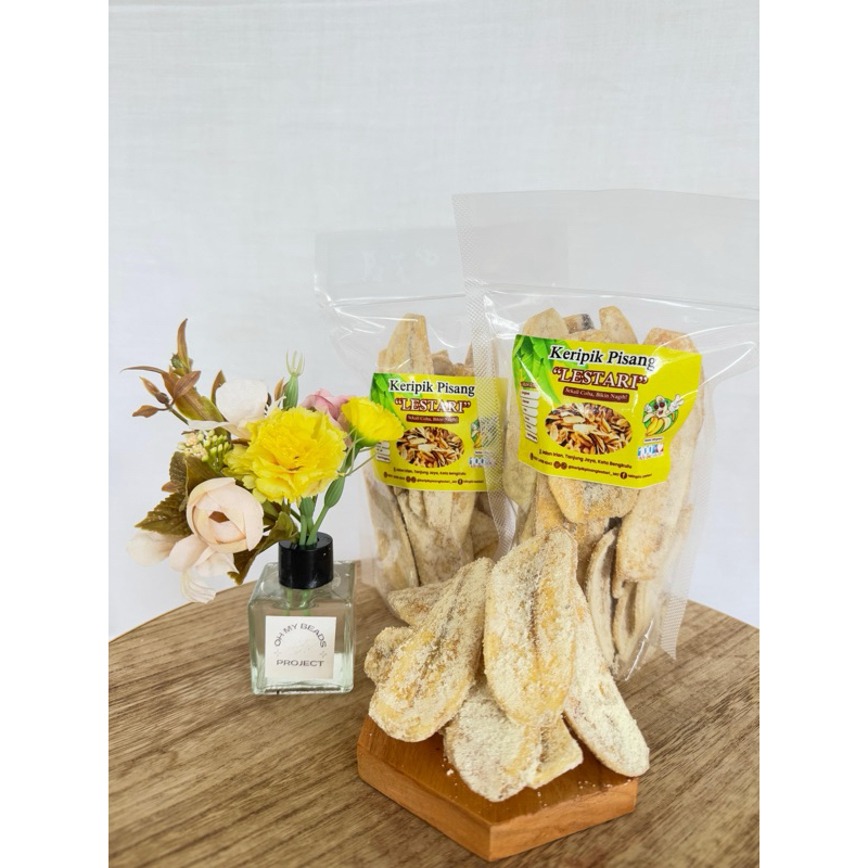 

Keripik Pisang Rasa Durian Gurih Krispi 150 gram, 250 gram, 500 gram, 1 Kg | Keripik Pisang Lestari Bengkulu | Oleh Oleh Khas Bengkulu