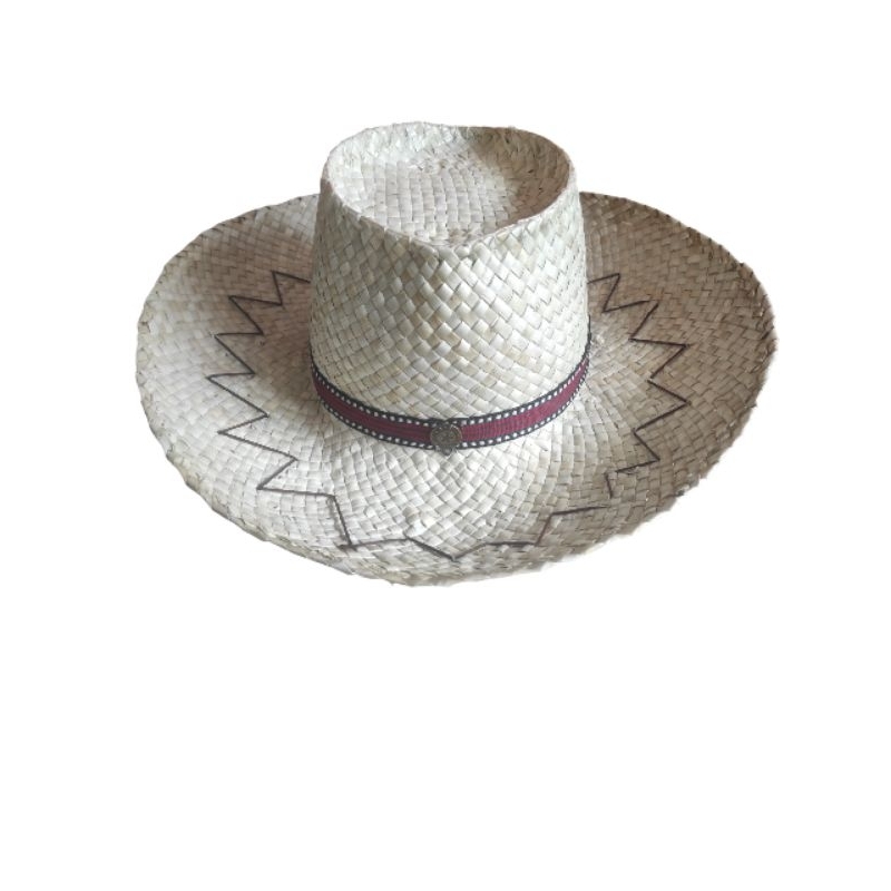 Topi anyaman pandan,topi koboi,topi pandan