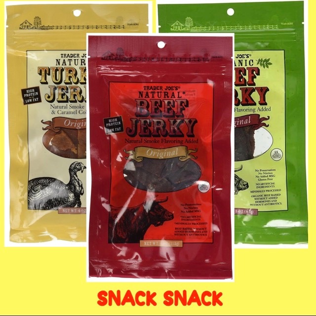 

[ORI 100% US] Trader Joe's Beef Jerky Natural Smoke Original