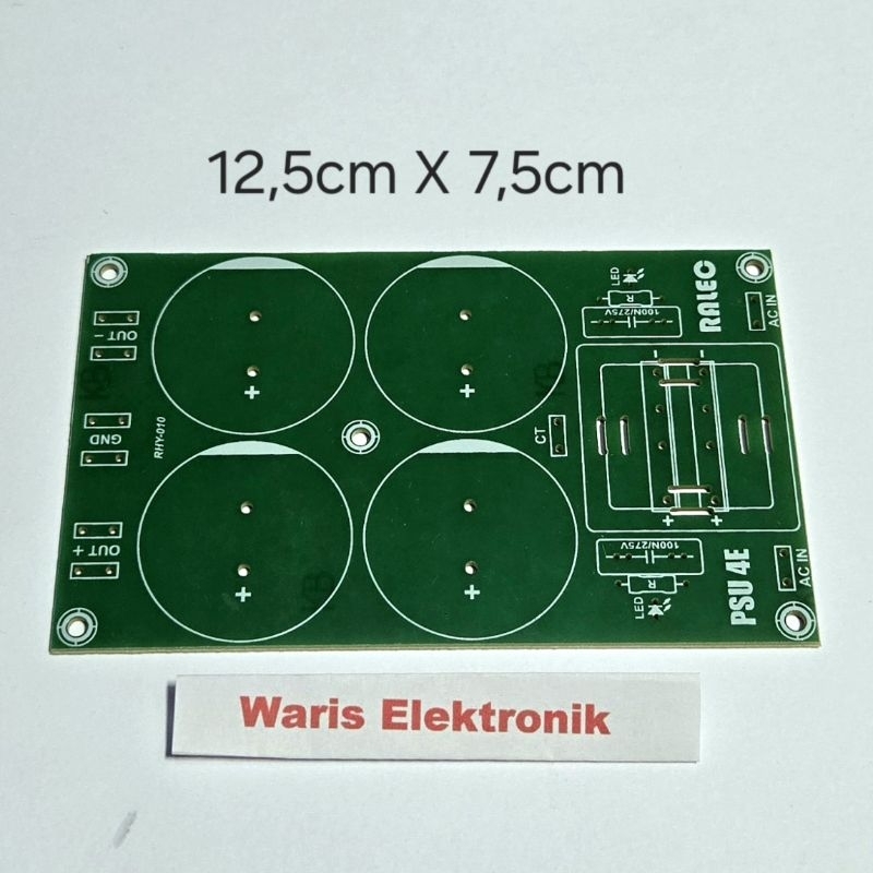 PCB Power Supply 4 Elco Capassitor Elko