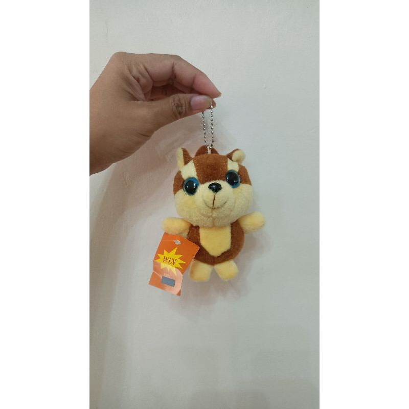 Gantungan Kunci / Ganci / Gantungan Tas Boneka Tupai