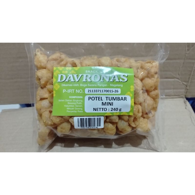

Davronas Potel Tumbar Mini 240 g