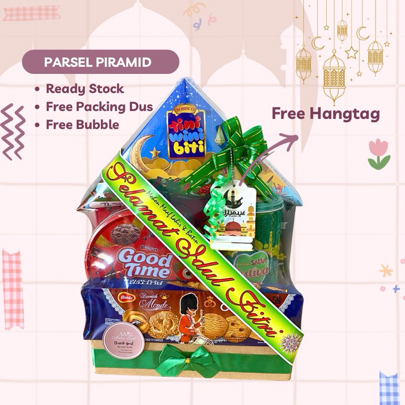 

PARCEL LEBARAN / HAMPERS LEBARAN / PARCEL PIRAMID/ PARSEL LEBARAN