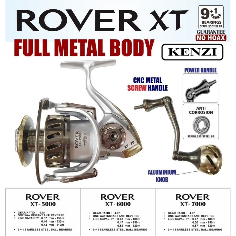 KENZI ROVER XT Reel 5000,6000