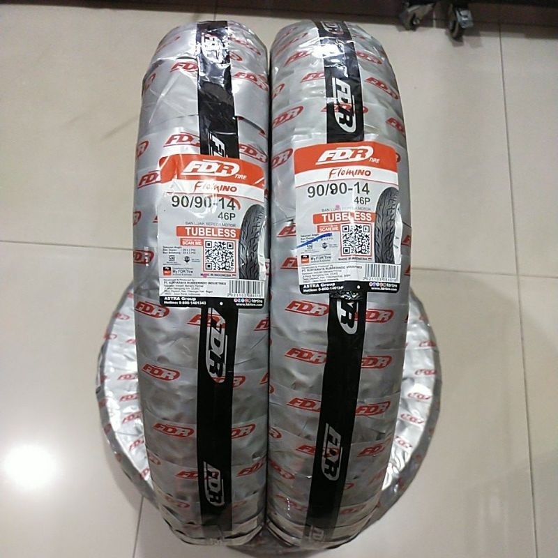 BAN FDR TUBELESS BELAKANG BEAT 90/90-14
