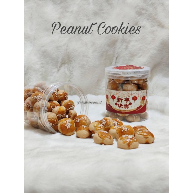 

Peanut Cookies / Kue Kacang / Kue Kering Kacang / Kue Imlek / Kue Natal