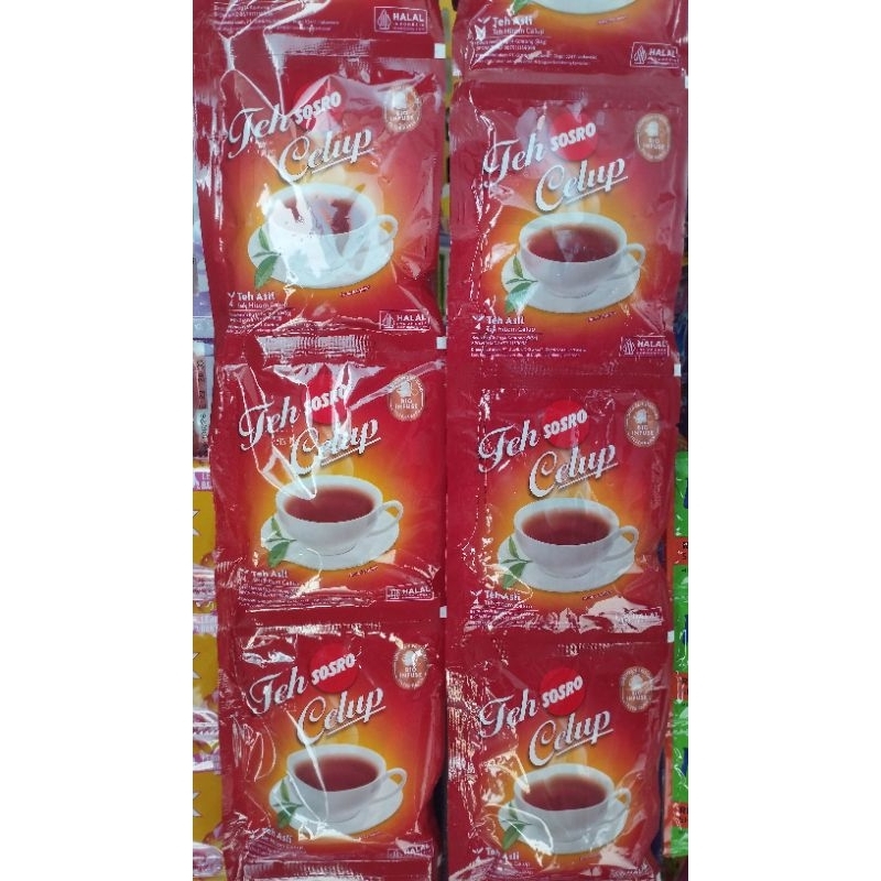 

teh celup sosro renceng (10 sachet)