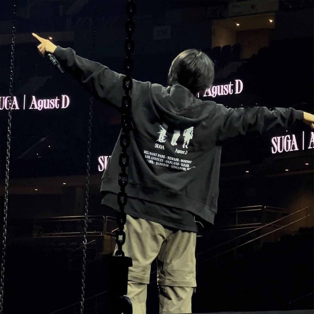 Jaket Suga Crew D-day Agust D BTS
