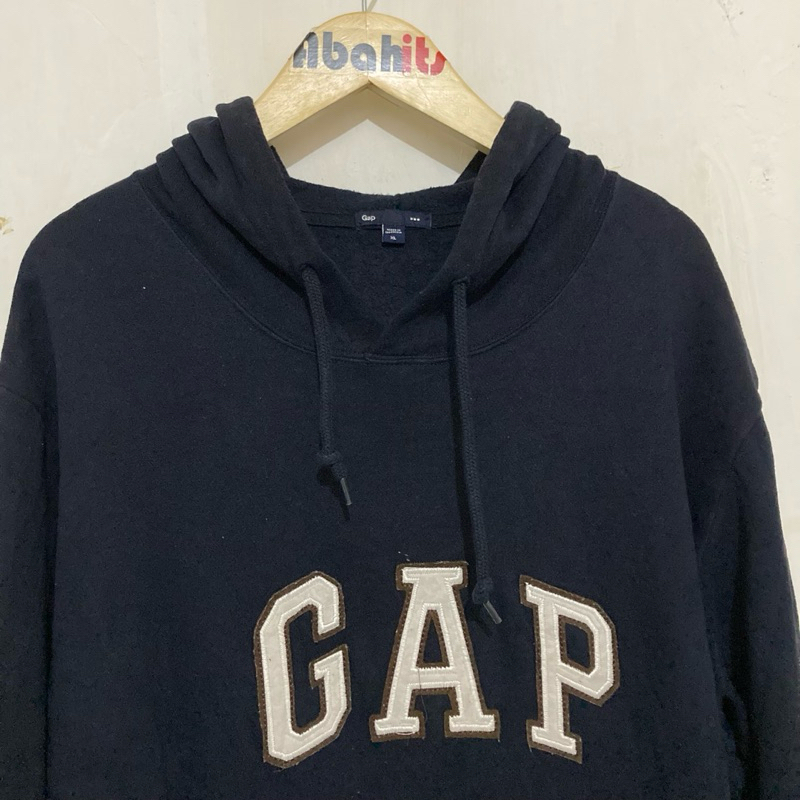 GAP Hoodie Big Logo Navy