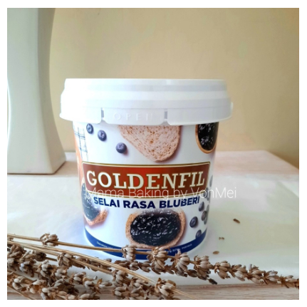 

GOLDENFIL Bluberi Selai Isian Blueberry Jam Filling Goldenfil 200g Rep
