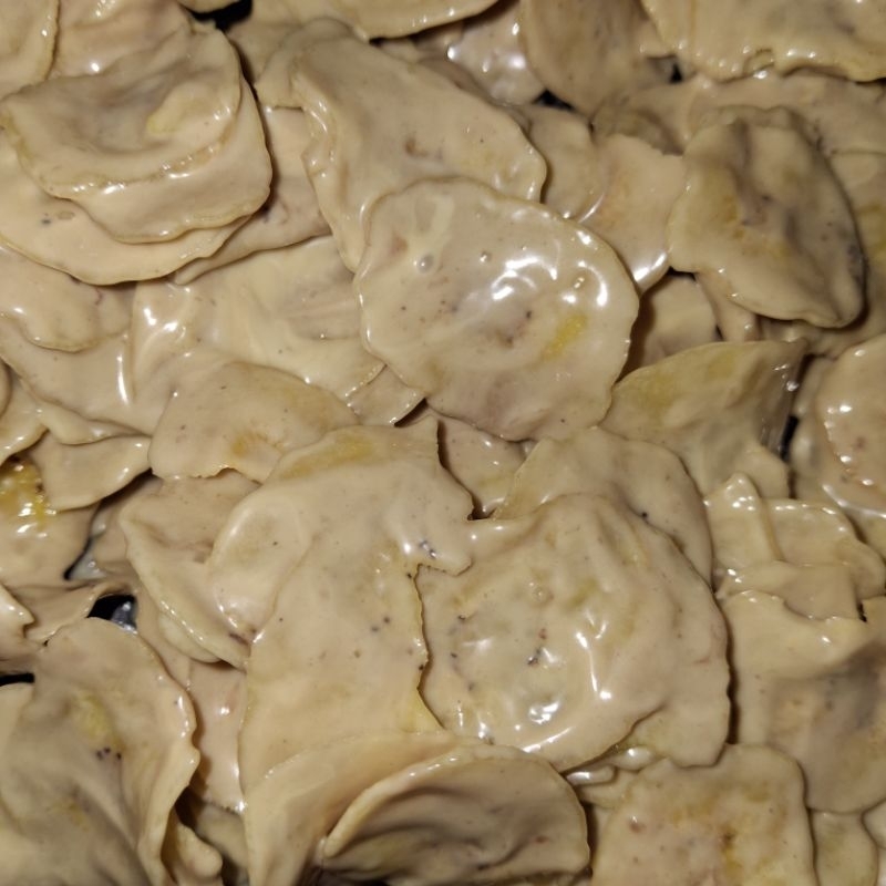 

Kripik pisang lumer varian Tiramisu