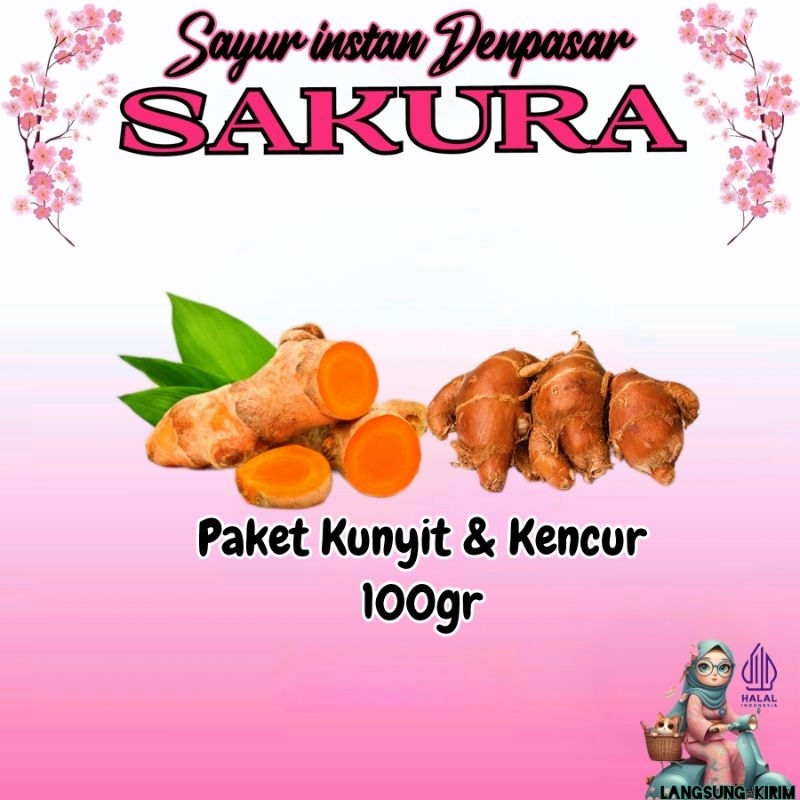 

Paket kunyit & Kencur 100gr_ Sayur Sakura Denpasar