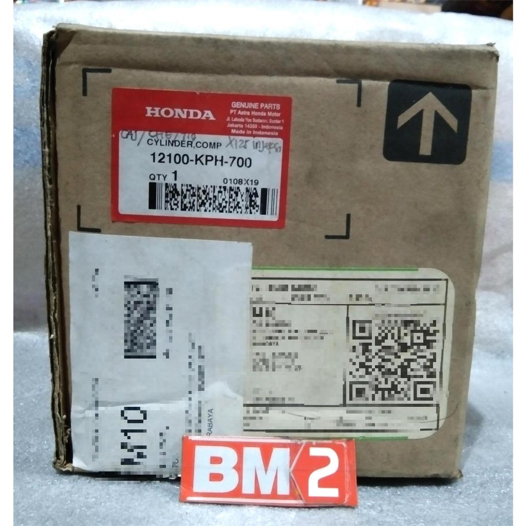 CYLINDER COMP (BLOK & CYLINDER HEAD) SUPRA X 125 INJEKSI ORI HONDA 12100KPH700