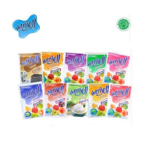 

NUTRIJELL Jelly Agar Ager Kenyal Lembut Nutrijel MANGO MANGGA