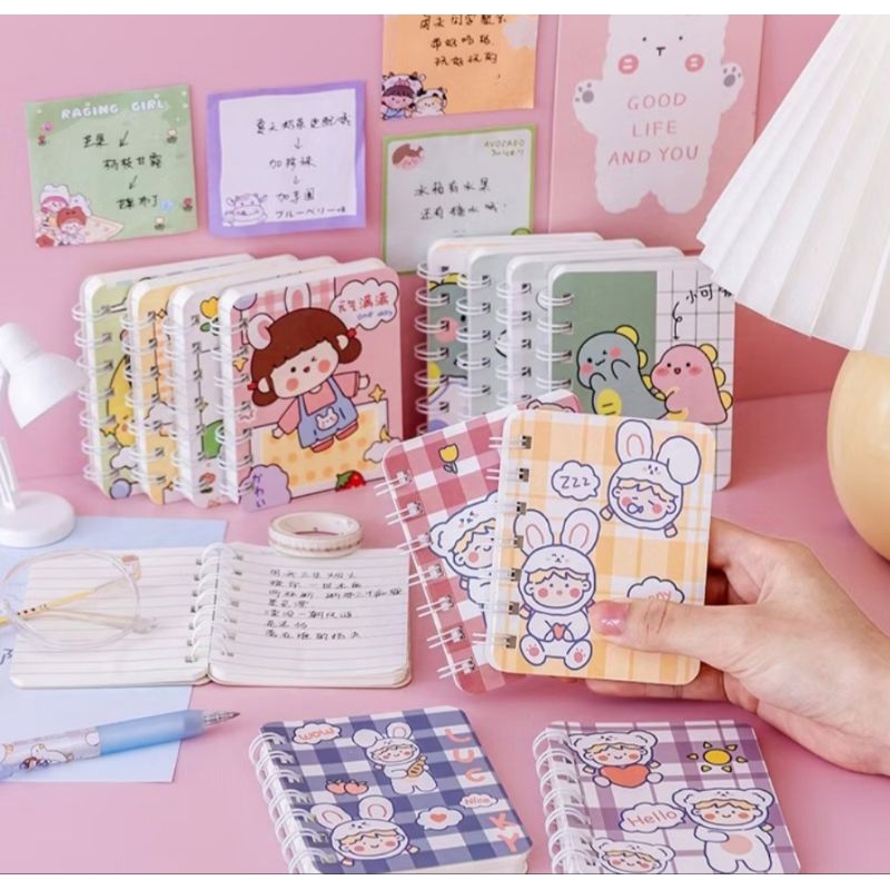 

Note Book Mini/ Note Book Lucu/ Note Book Karakter/ Note Book Mini A7/ Buku Catatan Kecil