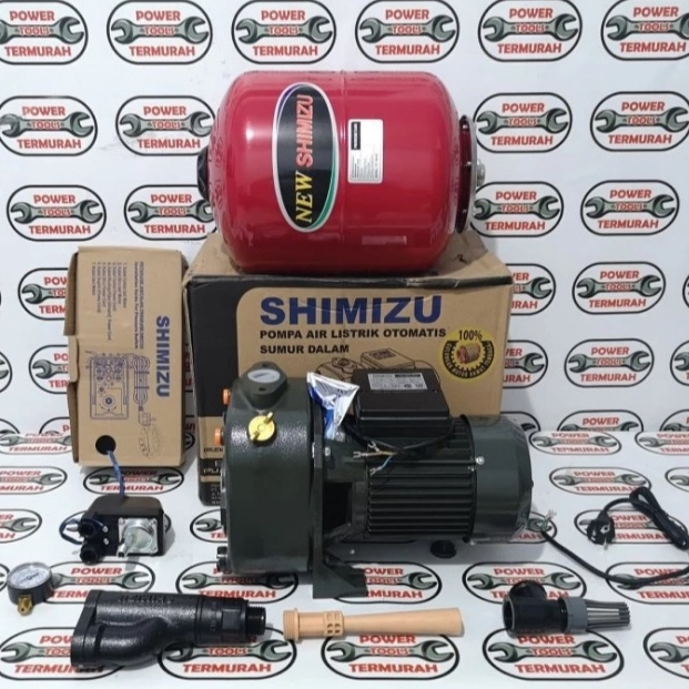 Pompa Air Jet SHIMIZU PC-503 BIT 50 Meter Sumur Dalam Bor PC 503 Mks