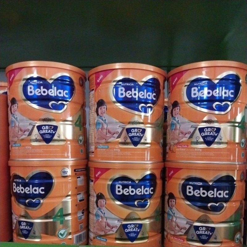 

BEBELAC 4 VANILA 800 GR 3-12 tahun