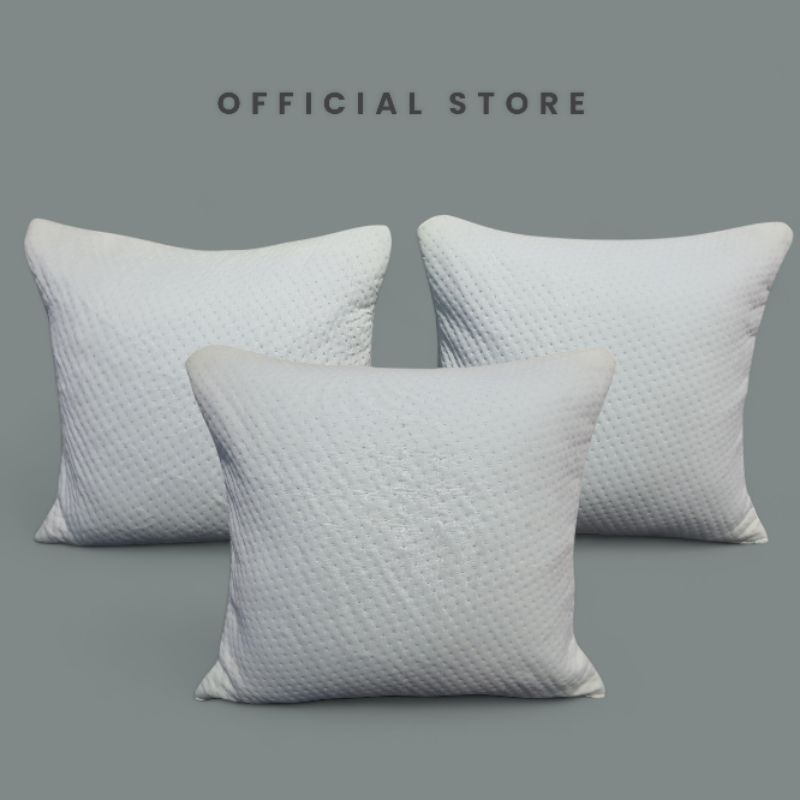 PAKET ISI 2 & ISI 3 BANTAL SOFA BANTAL KURSI UKURAN 40x40CM BUSA MEMORYFOAM
