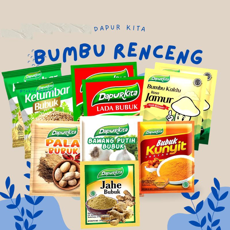 

Bumbu Bubuk Kemasan Sachet 1 Renceng isi 12