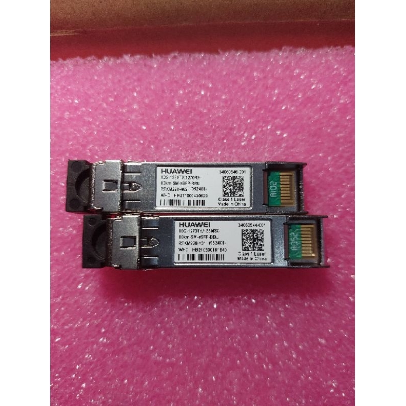 SFP+  BIDI 10G-10km singlemode Huawei Singlecore Sepasang