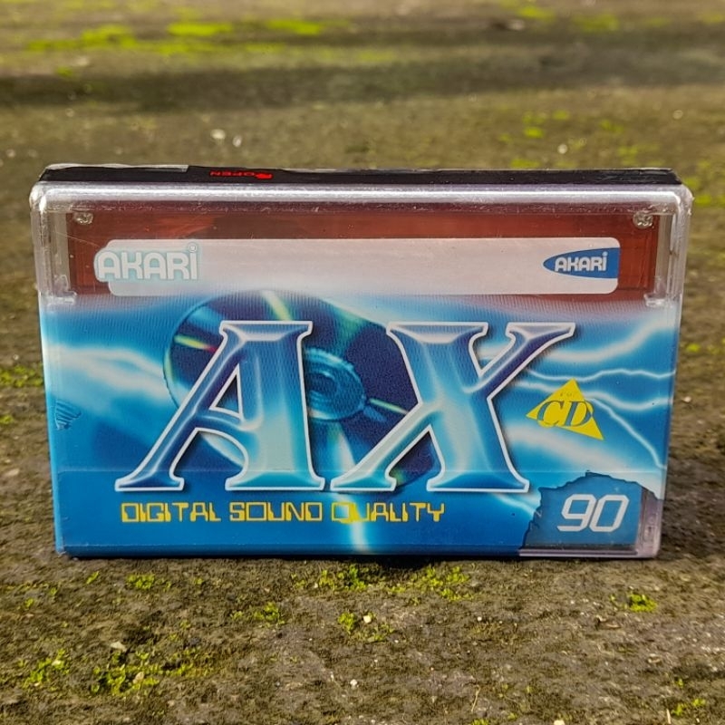 Akari AX 90 Type I (1990s) Blank Cassette Tape Made in Indonesia SEALED / NOS *VERY RARE*