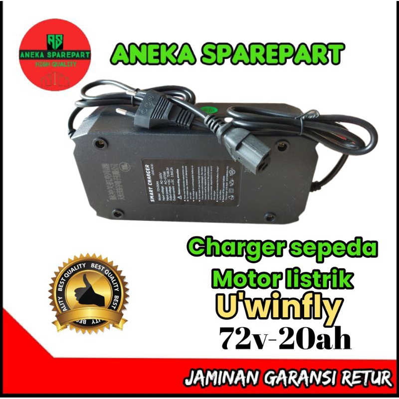 CHARGER SEPEDA LISTRIK UWINFLY 72V20AH UWINFLY