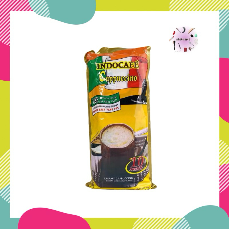 

Indocafe Cappuccino 10x25 gr
