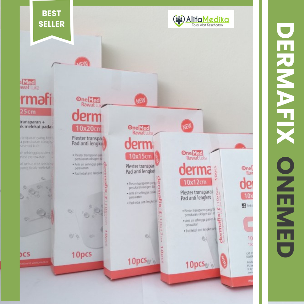 Plester Luka Transparan Anti Air Dermafix