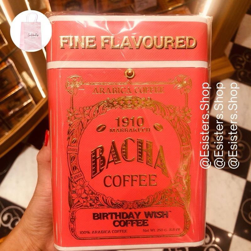 

Kopi Bacha Coffee Birthday Wish Coffee Ground Beans Whole Beans Kopi Biji Kopi Bubuk Arabica Coffee Bacha 250 gram