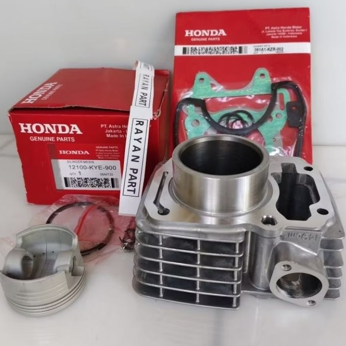 blok seher Mega pro new Megapro new Megapro new KYE blok piston top set komplit piston kit