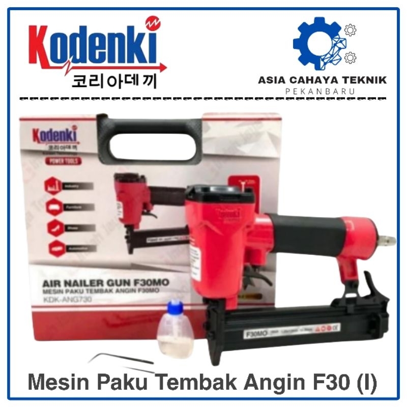 

KODENKI F30 Mesin Air Nailer Gun Alat Paku Tembak Staples Stapler I F 30