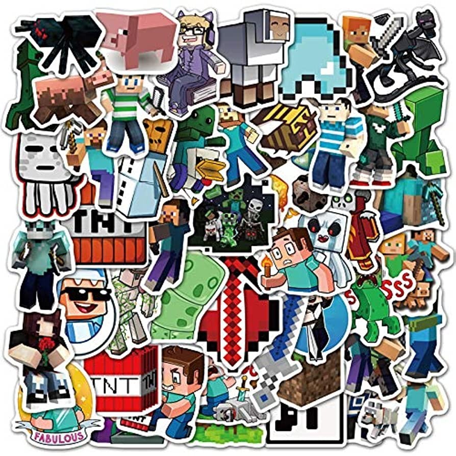 

Stiker Cutting MINECRAFT Vinyl