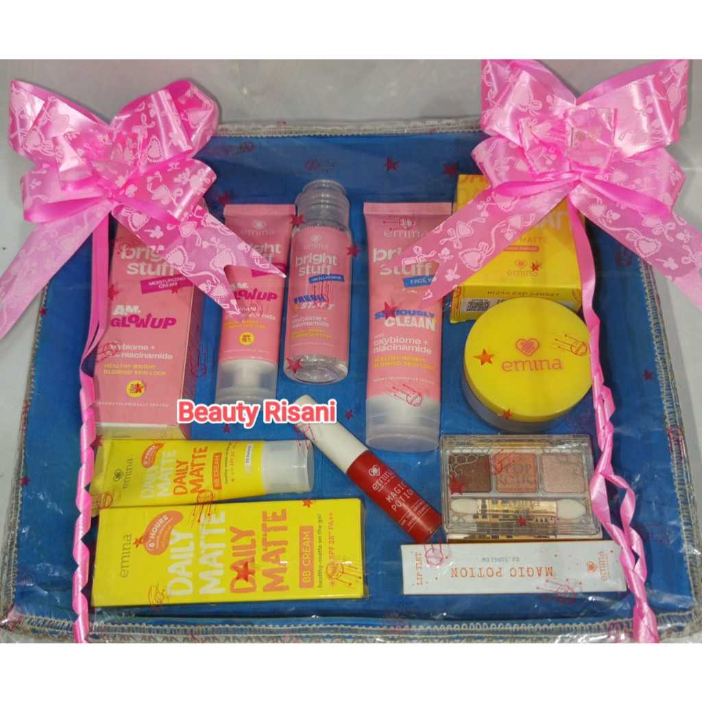 Emina Paket Hantaran Nikah/Paket Seserahan Kosmetik +Box C