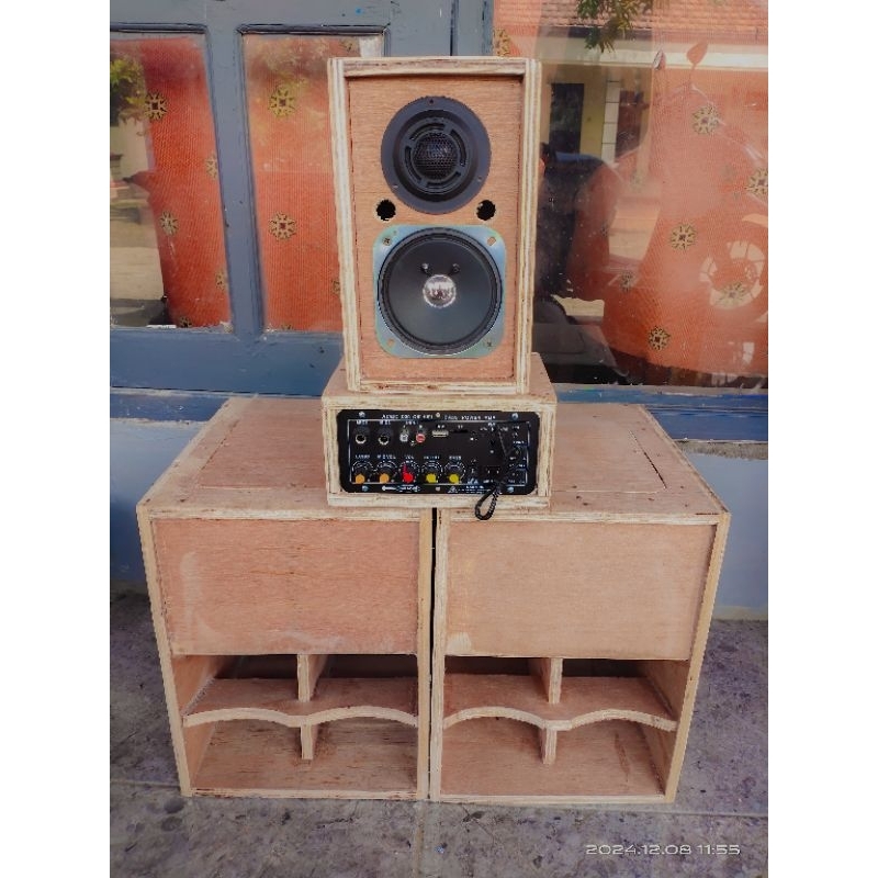 PAKET SOUND SISTEM MINIATUR 6 INCH DOUBLE SUPALI