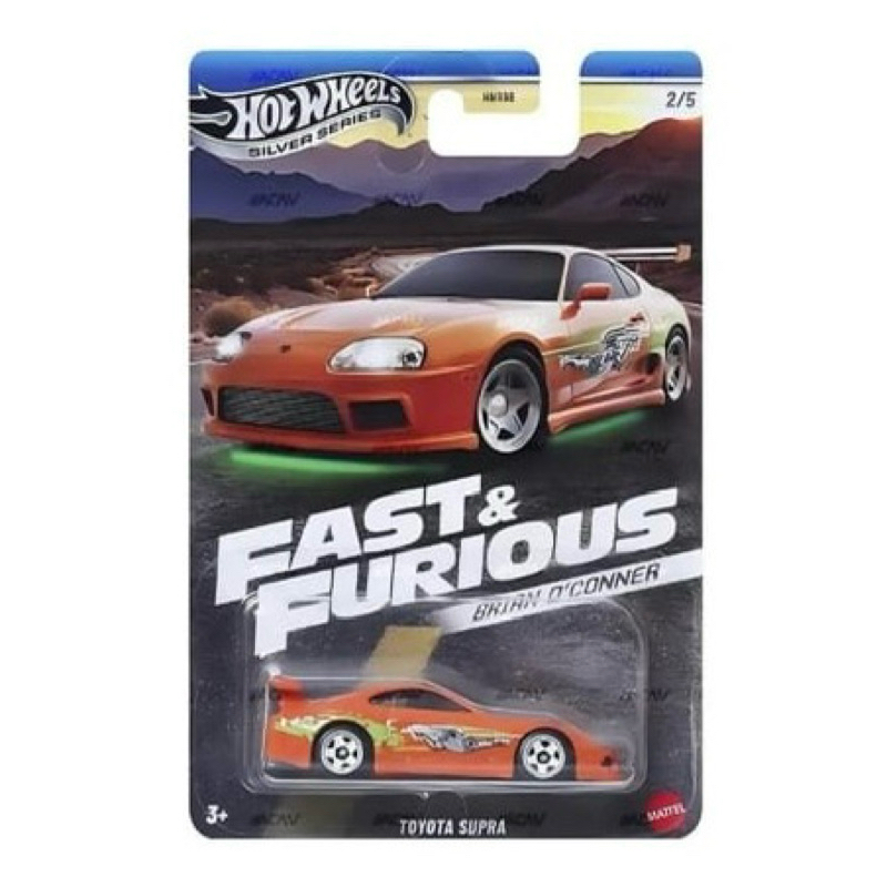 HOTWHEELS TOYOTA SUPRA MK4 2024/2025(BRIAN O'CONNER)
