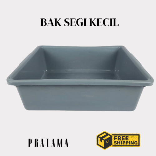 Bak Plastik Segi Kecil