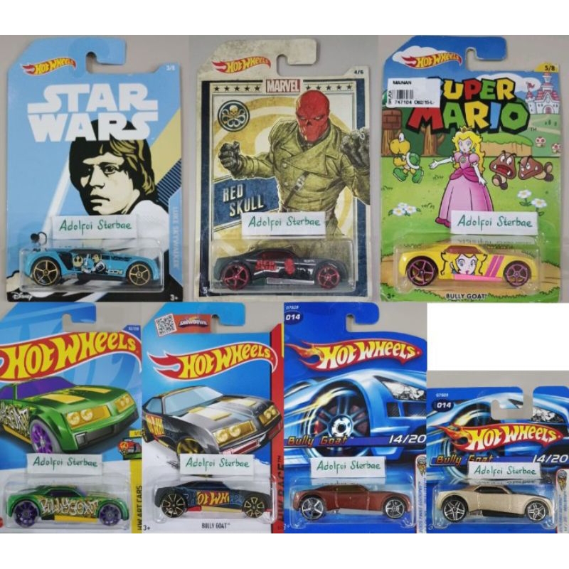 hotwheels hot wheels bully goat edisi star wars luke skywalker hw race 2005 first editions realistix