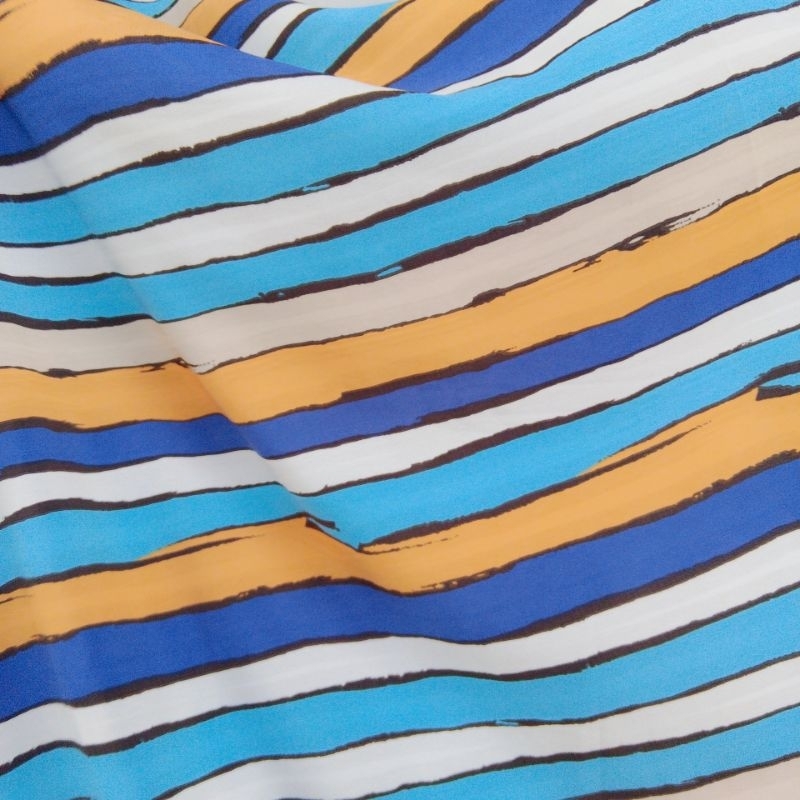 kain sifon motif salur - kain sifon motif - kain sifon meteran - kain sifon premium - kain sifon Cer