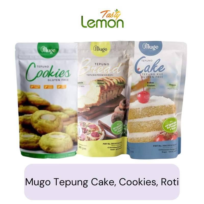 

Mugo Tepung Cookies, Cake, Roti Gluten Free