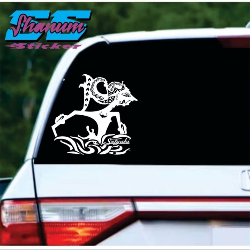 STIKER CUTTING WAYANG SETYAKI